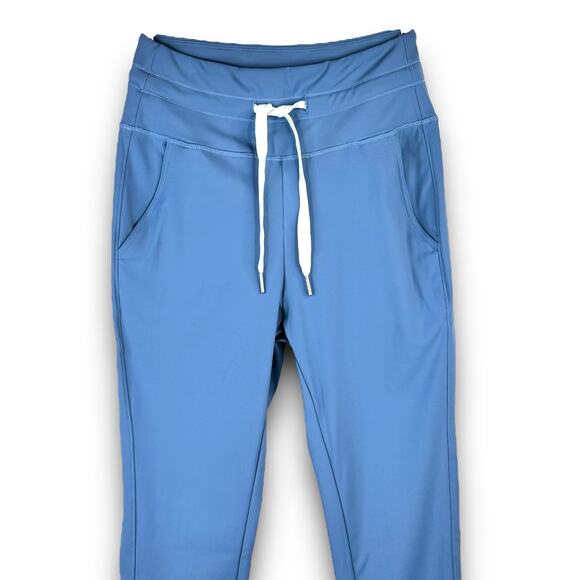 NEW Halara Softlyzero™ Airy High Waist Joggers Pockets Drawstring Waist Blue XS - Picture 3 of 11